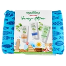 equilibra Vacanze italiane Aloe Crema Solare SPF50+ 75ml, Latte Doposole 75ml e Doccia-Shampoo 75ml